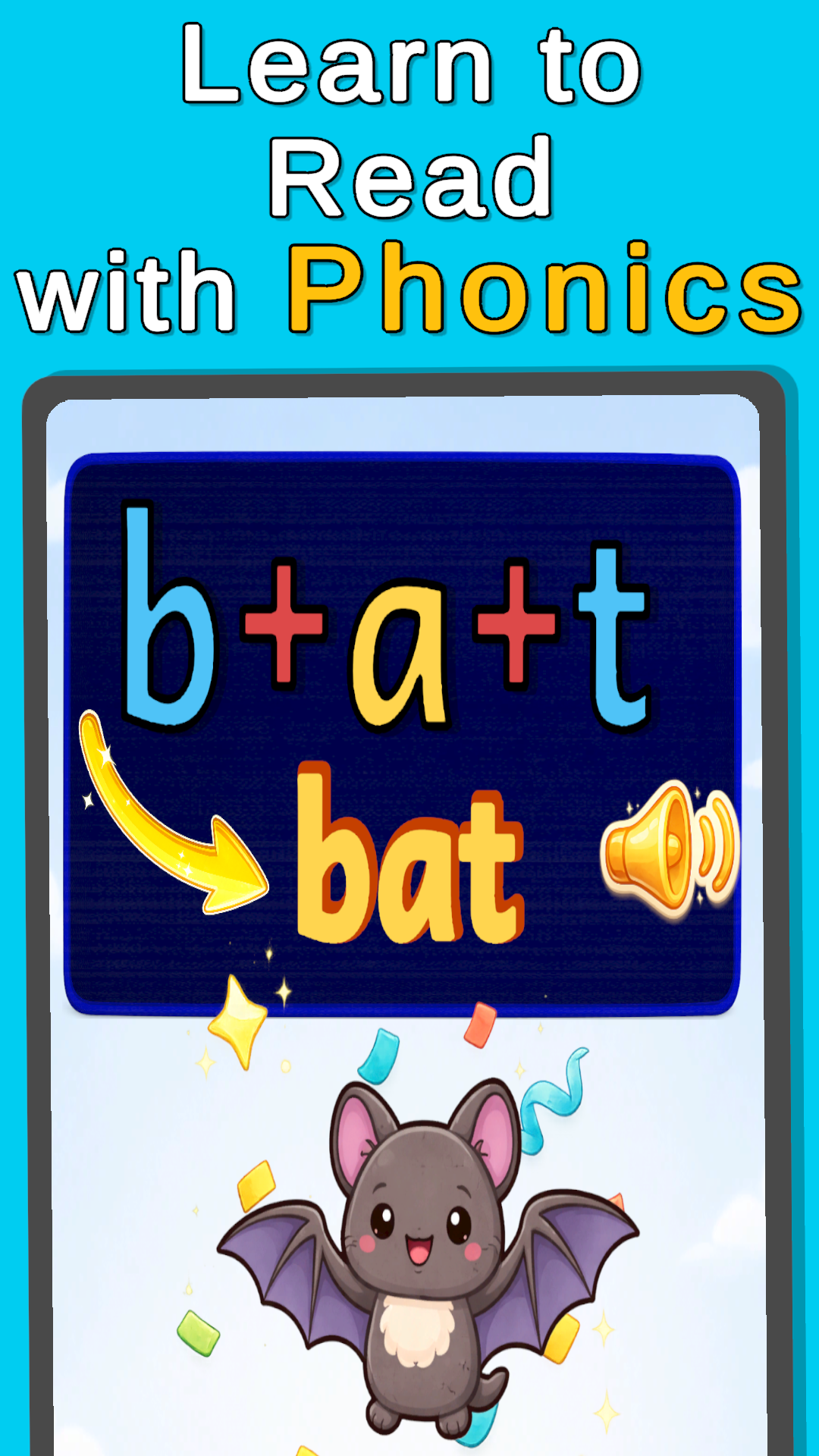 Phonics for Kids explore letter screenshot